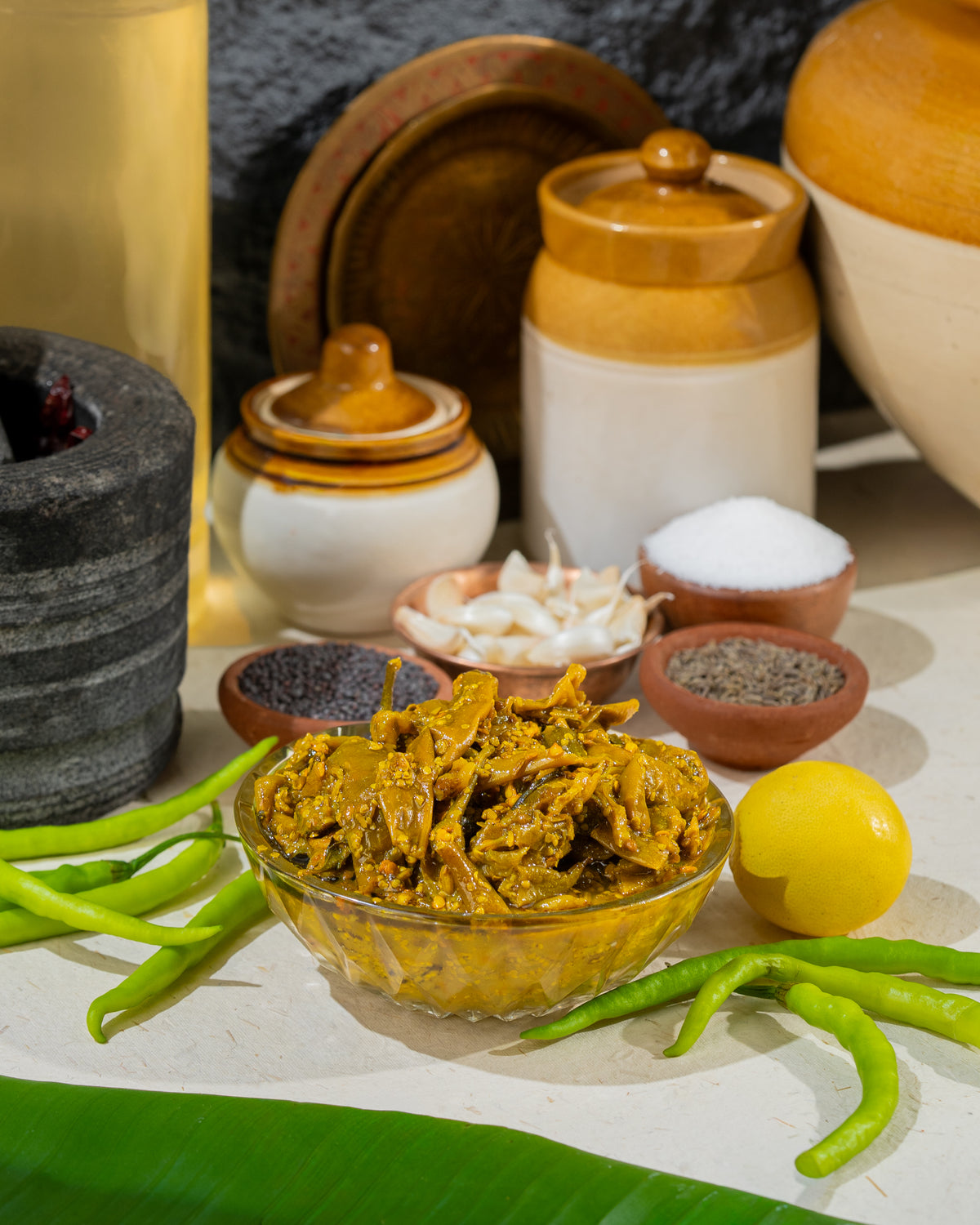 Green Chilli Pickle